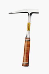 Rock Hammer Pointed Tip Leather Grip Estwing 13 oz Leather Gripped Rock Pick (E13P)