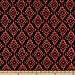 44'' Wide Michael Miller Geo Southwest Rust Fabric By The Yard