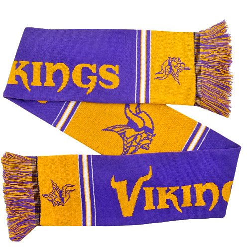 Minnesota Vikings Team Stripe Scarf