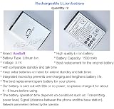 2X1500MAH BATTERY+WALL TRAVEL DOCK USB CHARGER+USB