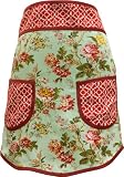 Waverly May Medley Aquamarine Half Apron