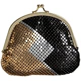 Y & S Mesh Double Coin Purse