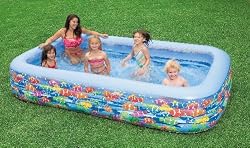 Intex Sunfish Print (Not Blue or Green) Swin Center Family Pool