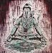 ShalinCraft Folk Crafts Batik Art of India Asian Paintings Wax on Cloth 36 x 38 inches (batik560)