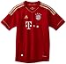 German Bundesliga Youth FC Bayern Home Jersey (University Red, Small)