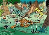 Eigenschaften Jumbo Spiele 01390 / Jumbo Spiele 01390 - Marsupilami - 4 Motive, 50 Teile