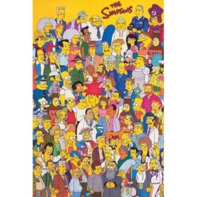 The Simpsons - Cast Oversized Poster