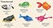 Toys : Mini Bathtubbies Swimming Turtle Windup by Tomy
