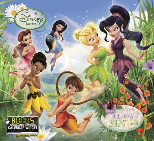 2012 Disney Fairies  Wall Calendar