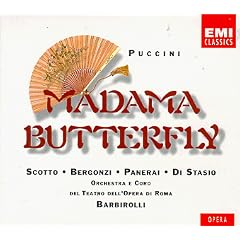 Puccini - Madama Butterfly / Scotto, Bergonzi, Panerai, Di Stasio, Opera di Roma, Barbirolli