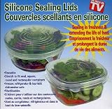 As Seen On TV Silicone Flexible Sealing Lid System 2 pcs