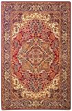 Safavieh Classic CL763B Area Rug 76 x 96 Oval Red, Navy Safavieh Classic CL763B Area Rug 76 x 96 Oval Red, Navy