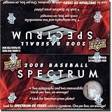 2008 Upper Deck Spectrum MLB Baseball Trading Cards Box