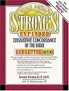 The New Strong's Expanded Exhaustive Concordance of the Bible (Red-Letter Edition)