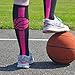 ChalkTalkSPORTS Athletic Half Cushioned Crew Socks - Mid Calf - Basketball Superelite - Red/White