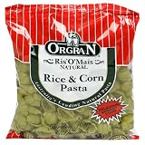 OrgraN Ris'O'Mais Rice & Corn Pasta, Garden Herb and Spinach Shells, 8.8-Ounce Packages (Pack of 9)