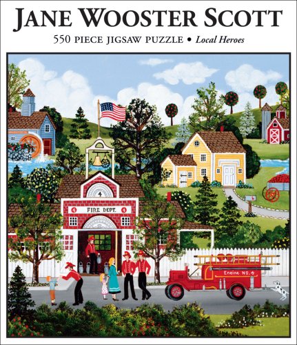 61N5fiZf8HL Ceaco Jane Wooster Scott 550 Piece Puzzle   Local Heroes