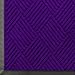 Andersen 208 Purple Polypropylene WaterHog Classic Diamond Entrance Mat, 6' Length x 3' Width, For Indoor/Outdoor
