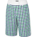 adidas Women's Plaid Print Bermuda Short - New!