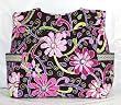 Vera Bradley Pleated Tote Purple Punch Bag Purse