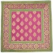 Pillow Cover India Rustic Decor Silk Fabric 16 x 16 inches