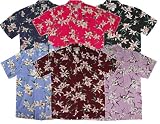 Star Orchid Men's Hawaiian Aloha Rayon Shirt