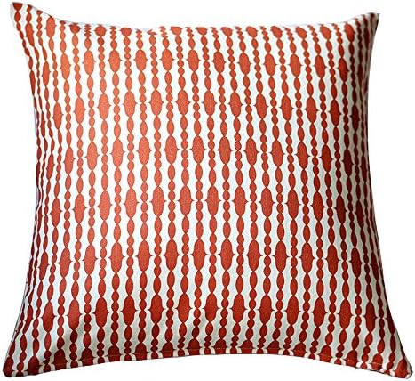 Swanky Swell Raindrop Pillow, Mandarin