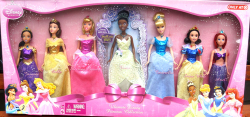 Disney Princess Shimmer Doll Collection