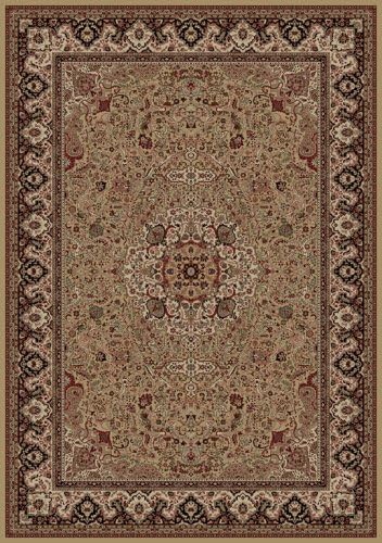 Oriental Classics Isfahan Gold Rug Rug Size: 7'10" x 11'2"