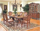 Indoor Furnitures item: Home Elegance 829-7 Barcelona Collection 7 Piece Dining Room Set Warm Cherry Finish Free Shipping