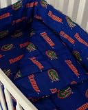 Florida Gators Logo Team Colors Crib Bedding Set