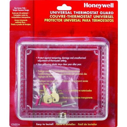 Honeywell International CG511A1000 Locking Thermostat Guard Honeywell International CG511A1000 Locking Thermostat Guard