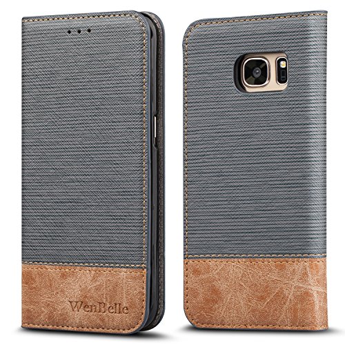 Galaxy s7 case,wenbelle [blazers series] stand feature,double lay…