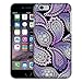 Apple iPhone 6 Pink Purple Paisley on Black Phone Case