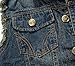 Idopy Men`s Retro Ripped Denim Jeans Vest Sleeveless Jacket