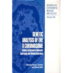 Genetic Analysis of the X Chromosome (Advances in Experimental Medicine and Biology, 154)... by Henry F. Epstein