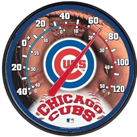 MLB Chicago Cubs Thermometer: Sports &amp; Outdoors