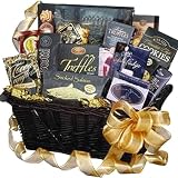 Art of Appreciation Gift Baskets Decadent Gourmet Food Lovers with Smoked Salmon