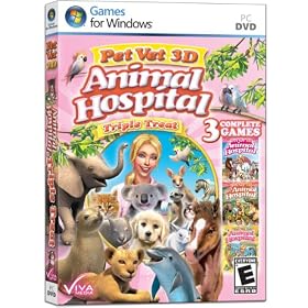 Pet Vet: Animal Hospital Triple Treat - 3 Complete Games in 1: Software