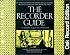 The Recorder Guide (Recorder)
