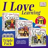 I Love Learning Pack (I Love Maths, I love Spelling, I Love Science)