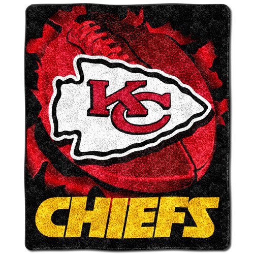 Northwest Kansas City Chiefs 50 inch x 60 inch Sherpa Throw