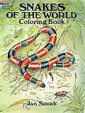 Snakes of the World Coloring Book