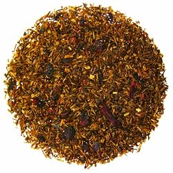 Rishi Tea Organic Blueberry Rooibos, Caffeine Free, 2.99-Ounce Tins (Pack of 3)