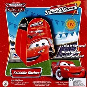 Disney Pixar Cars Pop Up Play Tent Red Brand New