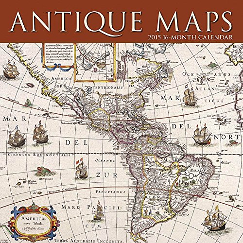 2015 Antique Maps Wall Calendar Calendar Ink