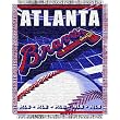 Atlanta Braves MLB Triple Woven Jacquard Throw (MLB Series) (48x60")"