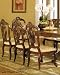 Set of 2 Dining Chairs – Traditional Style Cherry Finish