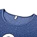 FUNOC® Womens Boat Anchor Printing Summer Short Sleeve T-shirt Blouse Tank Tops