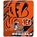 Cincinnati Bengals 50x60 Micro-Raschel Throw